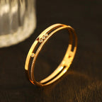 [Imperial Jewelrys]Move Romane Diamond Bangle Bracelet