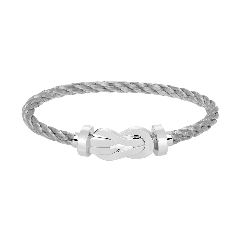 ¡®Lumi¡¯CHANCE LARGE 8 FIGURE BUCKLE NO DIAMOND BRACELET SILVER