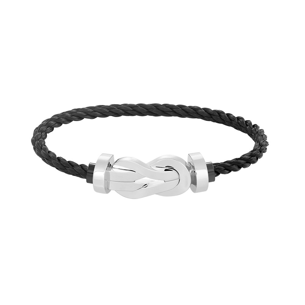 ¡®Lumi¡¯CHANCE LARGE 8 FIGURE BUCKLE NO DIAMOND BRACELET SILVER