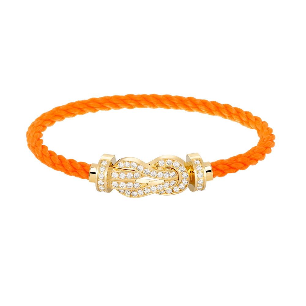 ¡®Lumi¡¯CHANCE LARGE 8 FIGURE BUCKLE FULLDIAMOND BRACELET GOLD