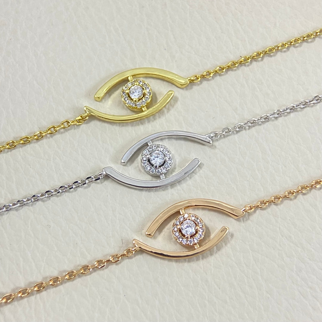 [Imperial Jewelrys]Lucky Eye Pave-Set Diamond Bracelet