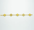[Lumi]New  CLOVER 5 MOTIF LASER BRACELET COLLECTION