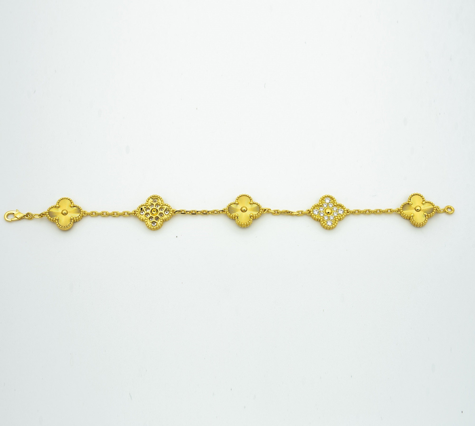 [Lumi]New  CLOVER 5 MOTIF LASER BRACELET COLLECTION