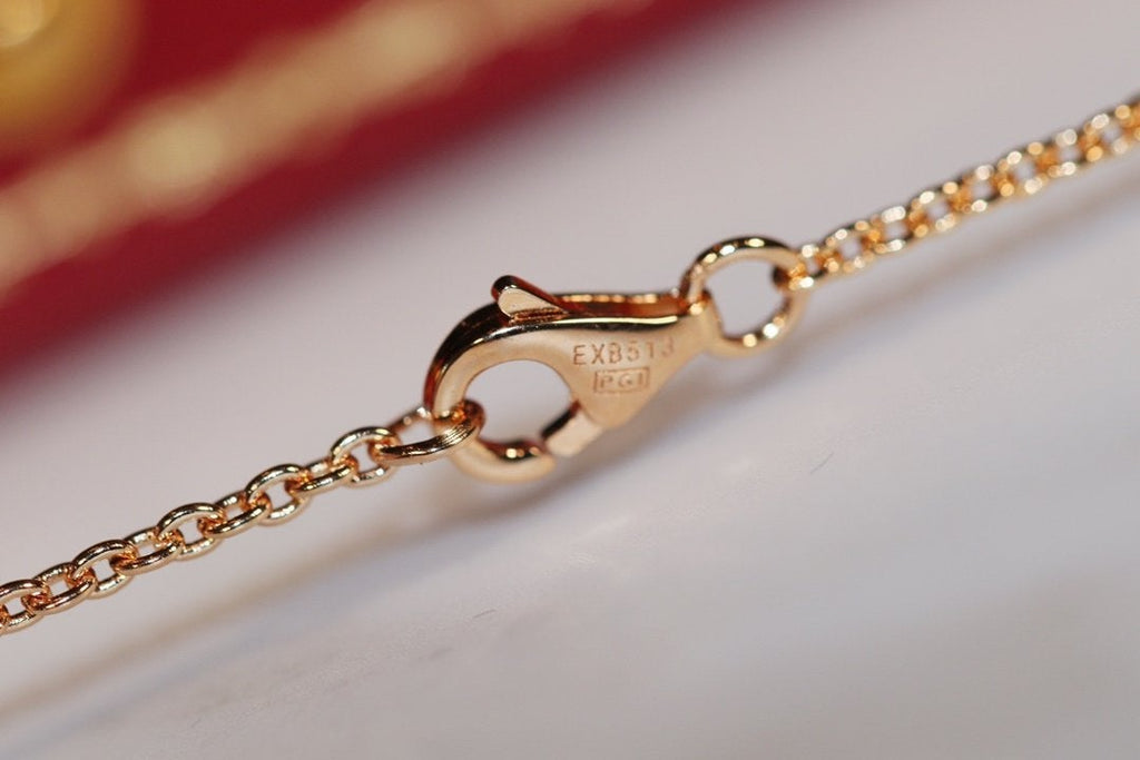¡®Lumi¡¯LOVE NECKLACE PINK GOLD AND SILVER