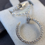 ¡®Lumi¡¯JUSTE NECKLACE SILVER DIAMONDS