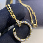 ¡®Lumi¡¯JUSTE NECKLACE GOLD DIAMONDS