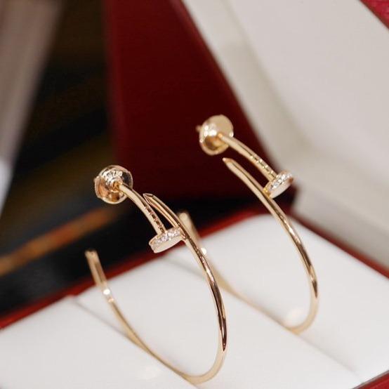 ¡®Lumi¡¯JUSTE EARRINGS DIAMONDS 1.8MM