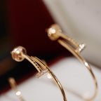 ¡®Lumi¡¯JUSTE EARRINGS DIAMONDS 1.8MM