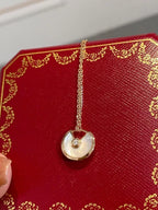 ¡®Lumi¡¯AMULETTE ROSE GOLD MOP NECKLACE