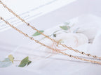 ¡®Lumi¡¯ECHAPPEE NECKLACE PINK GOLD