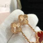 ¡®Lumi¡¯CLOVER 2 MOTIF  LASER CARNELIAN EARRINGS