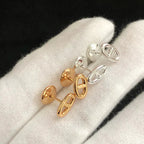 ¡®Lumi¡¯CHAINE SMALL EARRINGS GOLD AND SILVER