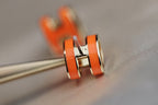 ¡®Lumi¡¯MINI POP H EARRINGS ORANGE