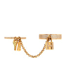¡®Lumi¡¯HM KELLY CLOCHETTE DOUBLE RING IN  WITH DIAMONDS