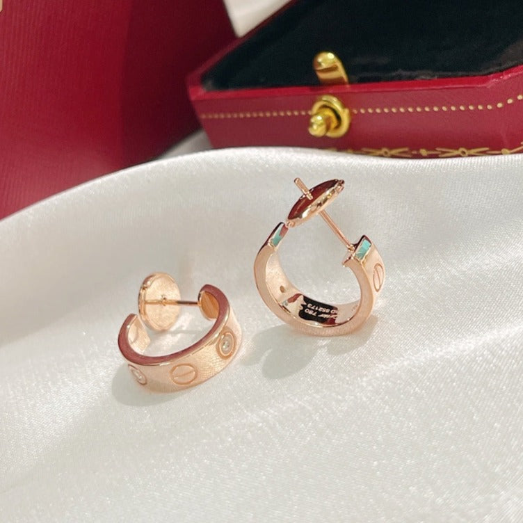¡®Lumi¡¯LOVE EARRINGS 5.7MM 2 DIAMONDS