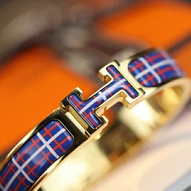 ¡®Lumi¡¯H TARTAN BRACELET 12MM
