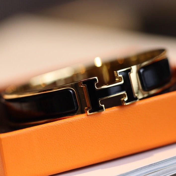 ¡®Lumi¡¯H BRACELET 12MM GOLD