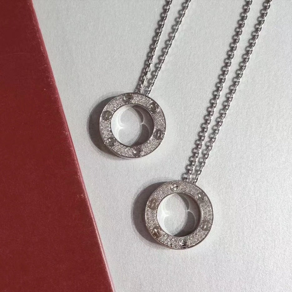 ¡®Lumi¡¯LOVE NECKLACE ADJUSTABLE SILVER
