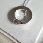 ¡®Lumi¡¯LOVE NECKLACE ADJUSTABLE SILVER