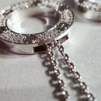 ¡®Lumi¡¯LOVE NECKLACE ADJUSTABLE SILVER