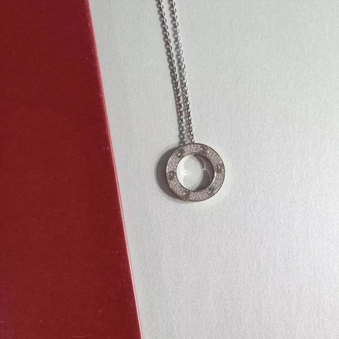 ¡®Lumi¡¯LOVE NECKLACE ADJUSTABLE SILVER