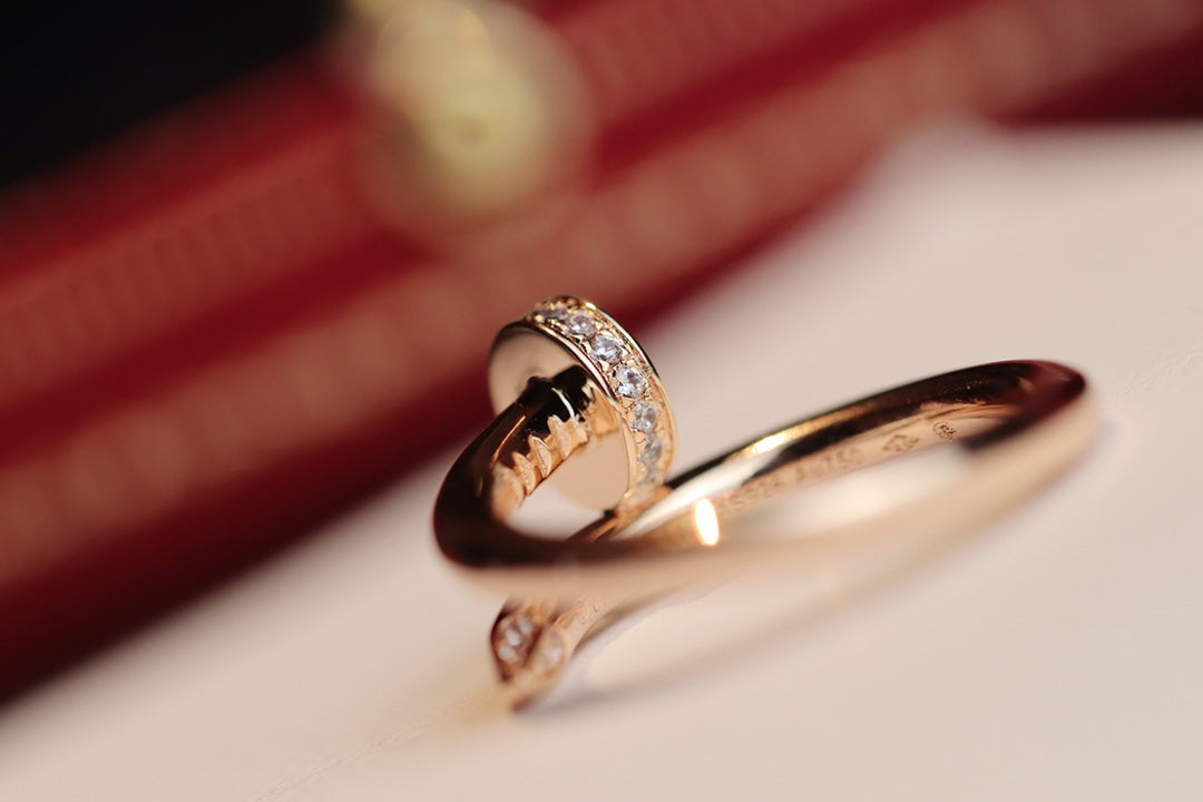¡®Lumi¡¯JUSTE RING 2.65MM PINK GOLD DIAMOND