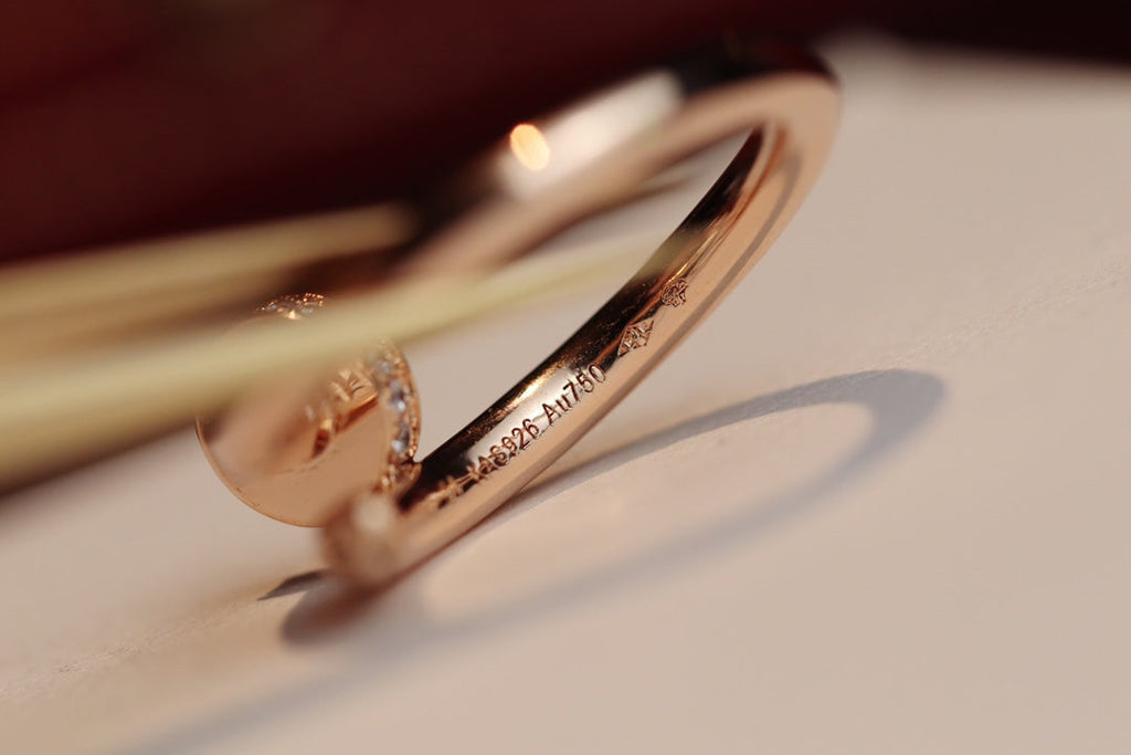 ¡®Lumi¡¯JUSTE RING 2.65MM PINK GOLD DIAMOND