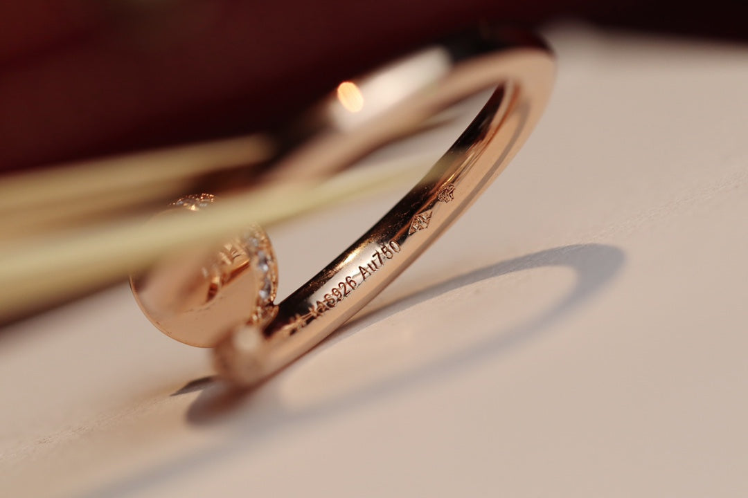 ¡®Lumi¡¯JUSTE RING 2.65MM PINK GOLD DIAMOND