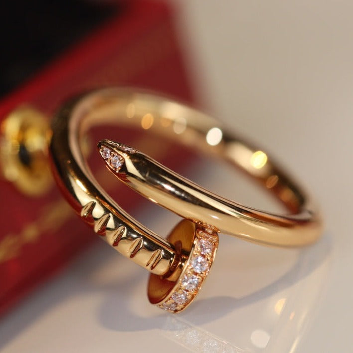 ¡®Lumi¡¯JUSTE RING 2.65MM GOLD DIAMOND