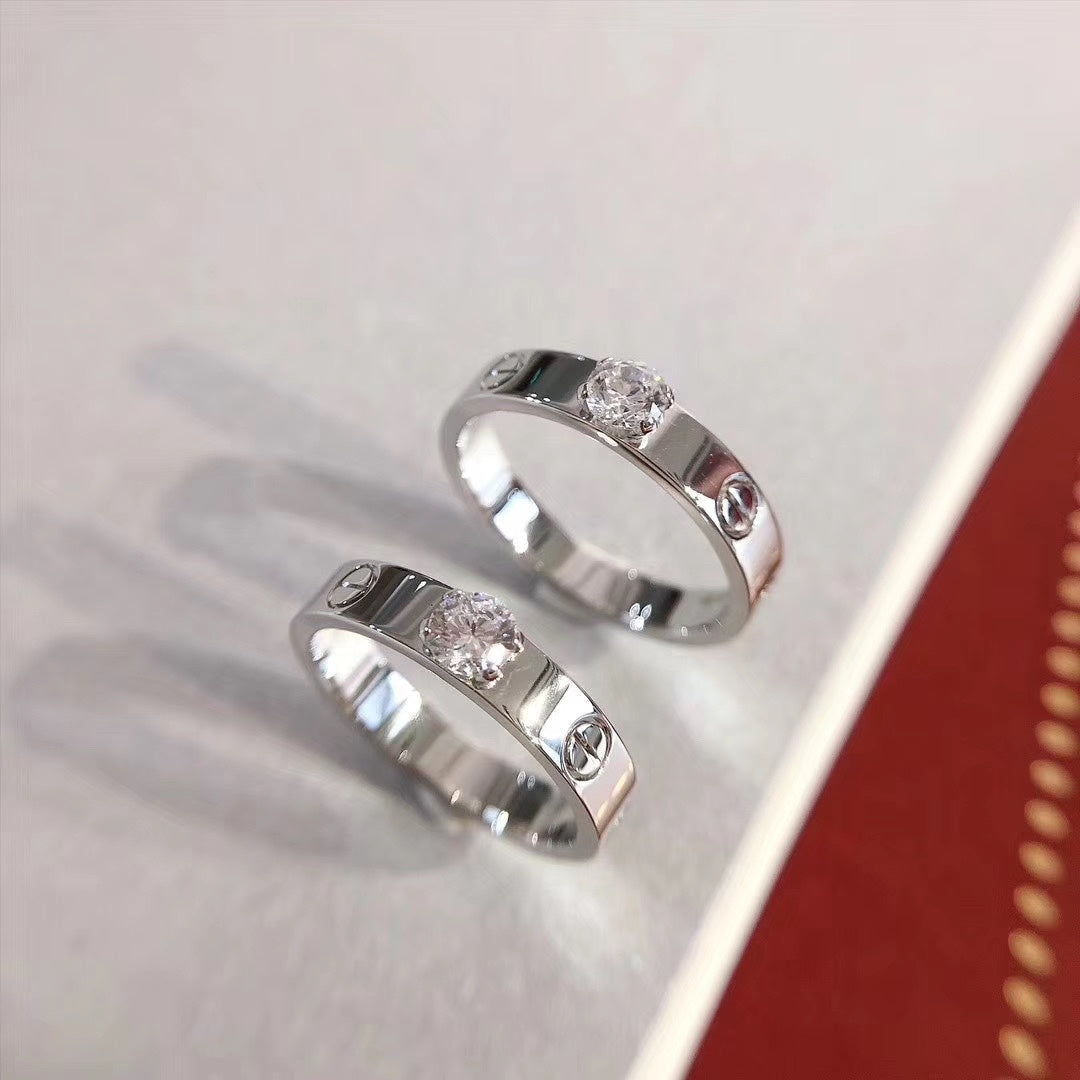 ¡®Lumi¡¯LOVE RING 3.6MM 1 BIG DIAMOND