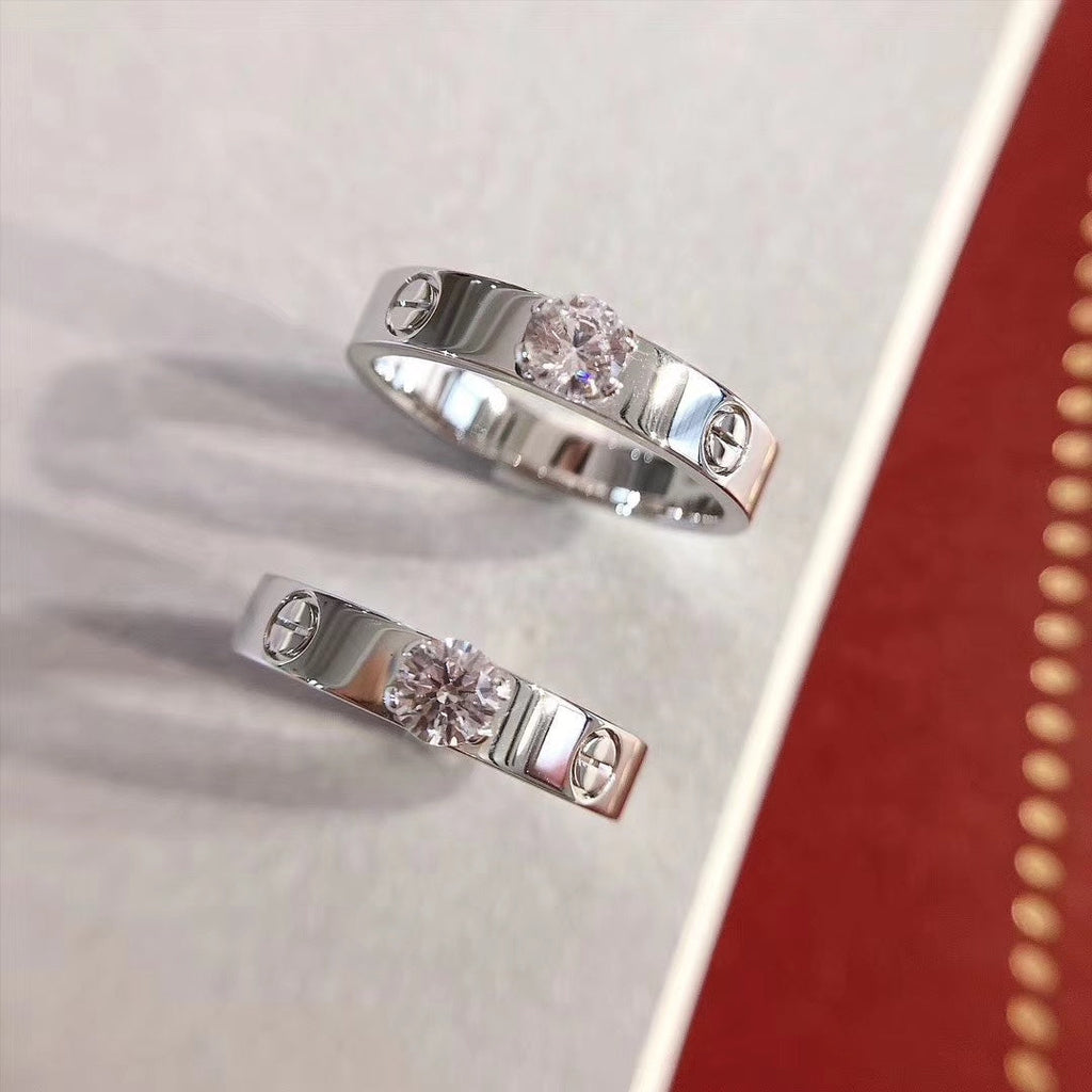 ¡®Lumi¡¯LOVE RING 3.6MM 1 BIG DIAMOND