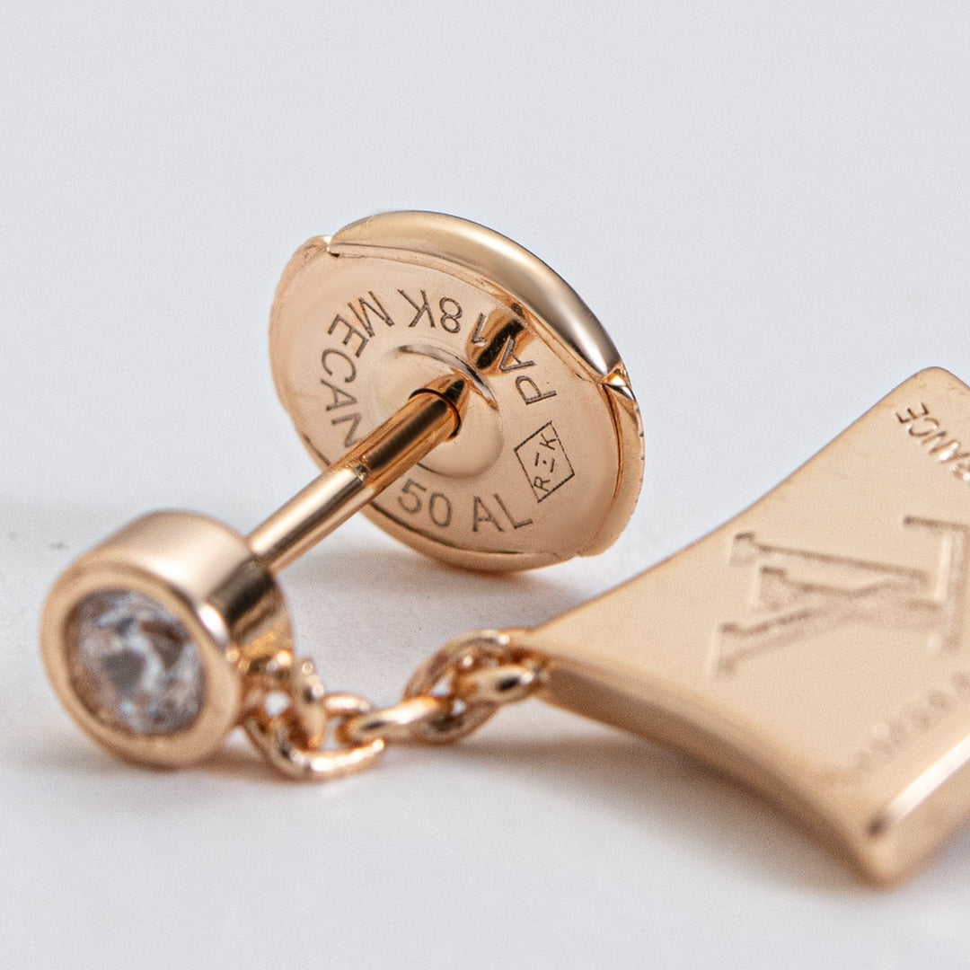 ¡®Lumi¡¯STAR DIAMONDS EARRINGS GOLD