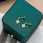¡®Lumi¡¯STAR EARRINGS GOLD