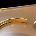 ¡®Lumi¡¯PANTHERE GOLD OPEN BRACELET