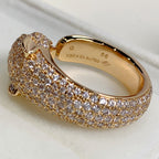 ¡®Lumi¡¯PANTHERE PINK GOLD DIAMOND RING