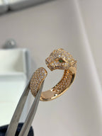 ¡®Lumi¡¯PANTHERE PINK GOLD DIAMOND RING