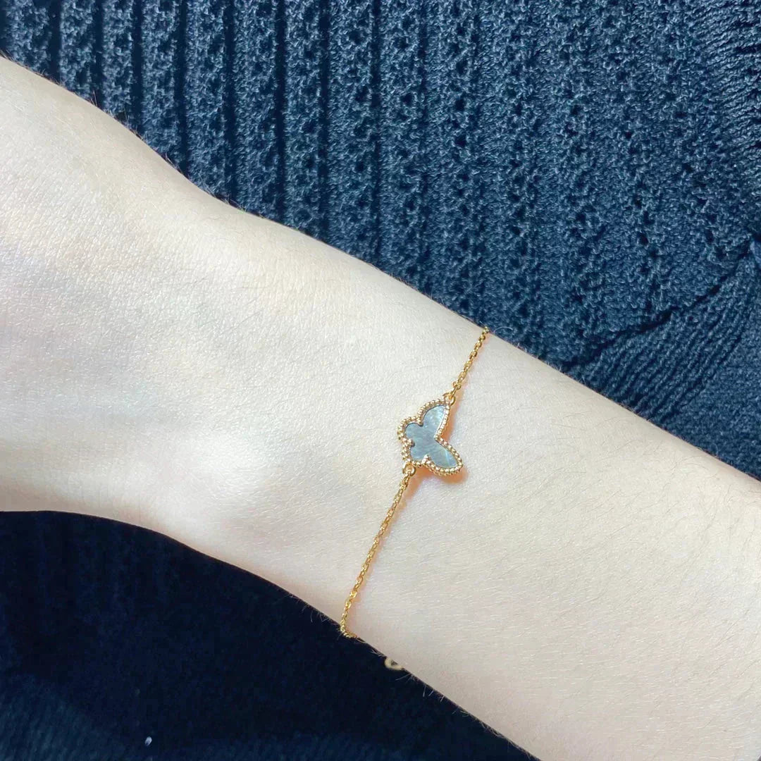 ¡®Lumi¡¯BUTTERFLY DARK MOP BUTTERFLY BRACELET