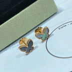 ¡®Lumi¡¯BUTTERFLY DARK MOP  EARRINGS