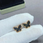 ¡®Lumi¡¯BUTTERFLY DARK MOP  EARRINGS