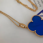 ¡®Lumi¡¯CLOVER 25MM NECKLACE TURQUOISE ROSE GOLD