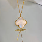 ¡®Lumi¡¯CLOVER 25MM MOP LARGE PENDANT NECKLACE