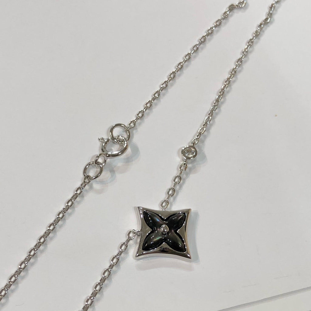 ¡®Lumi¡¯STAR BLACK MOP NECKLACE