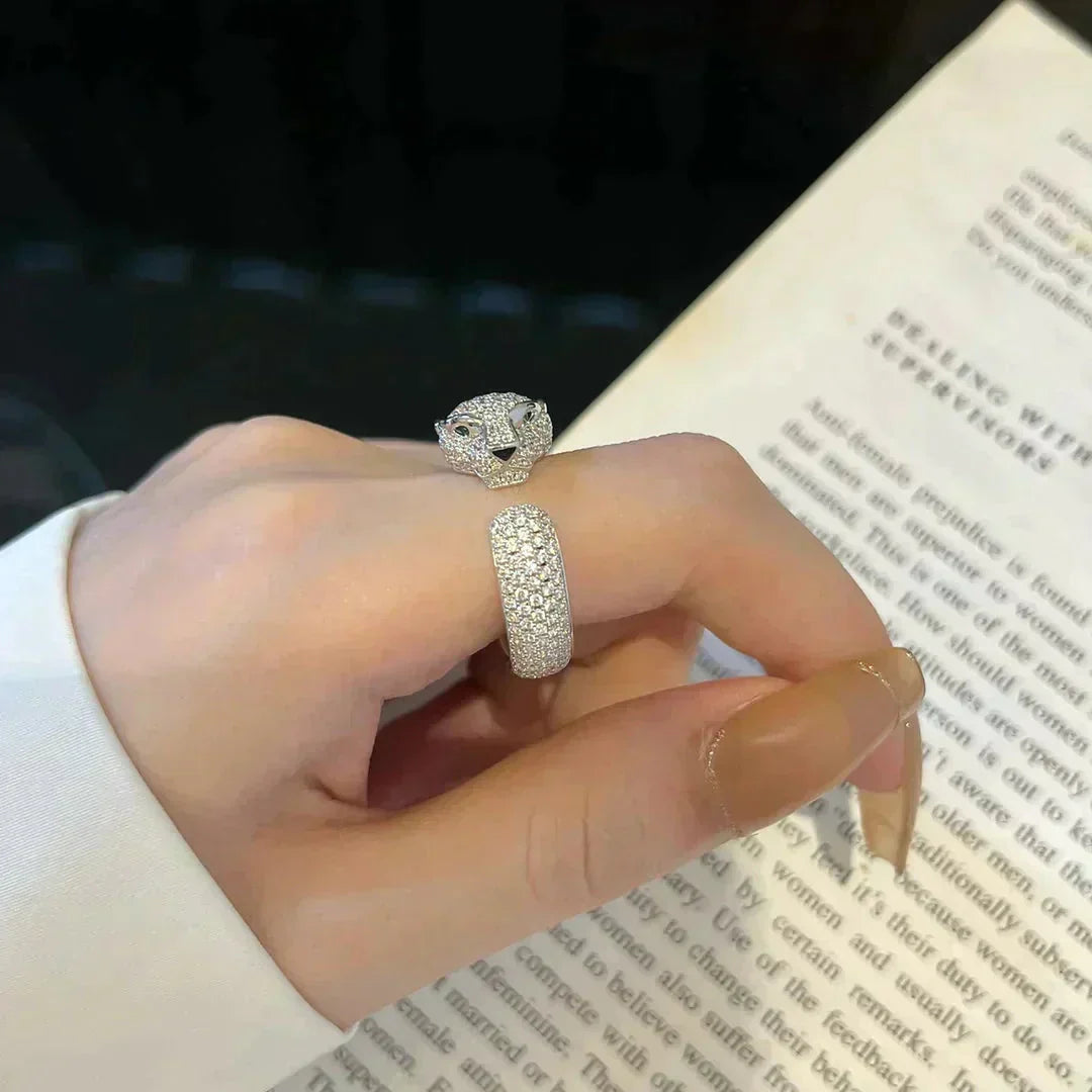 ¡®Lumi¡¯PANTHERE 5.5MM ALL DIAMOND RING