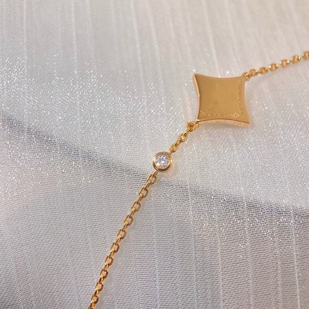 ¡®Lumi¡¯COLOR STAR PINK GOLD DIAMOND BRACELET