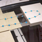 ¡®Lumi¡¯CLOVER 20 MOTIFS TURQUOISE GOLD