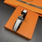 ¡®Lumi¡¯H BRACELET 12MM BLACK WHITE CERAMIC
