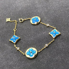 ¡®Lumi¡¯STAR AND SUN TURQUOISE 4 MOTIFS 3 DIAMONDS