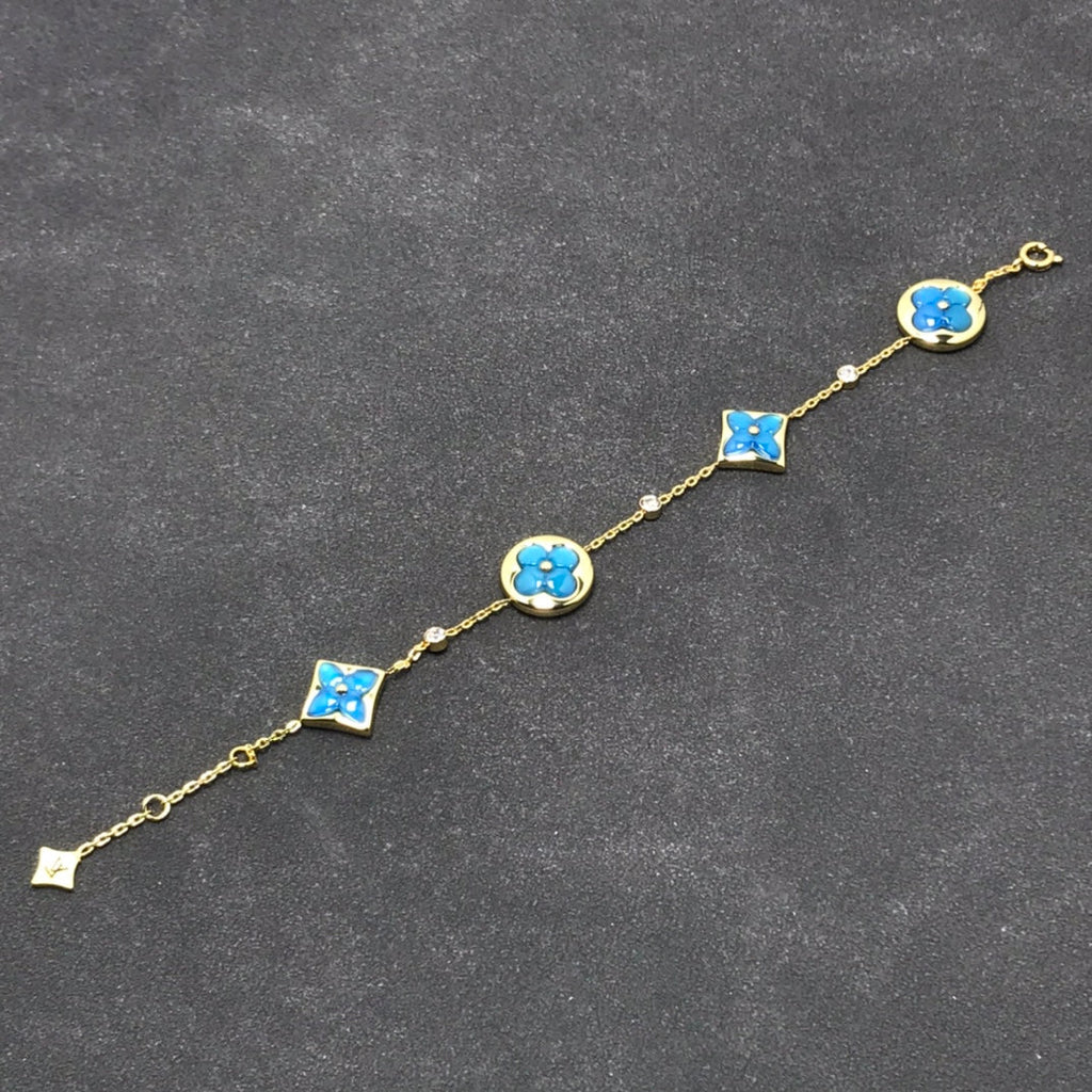 ¡®Lumi¡¯STAR AND SUN TURQUOISE 4 MOTIFS 3 DIAMONDS