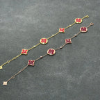¡®Lumi¡¯STAR AND SUN CARNELIAN 4 MOTIFS 3 DIAMONDS
