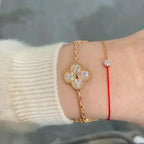 [Lumi]New  CLOVER 5 MOTIF FULL DIAMOND BRACELET COLLECTION